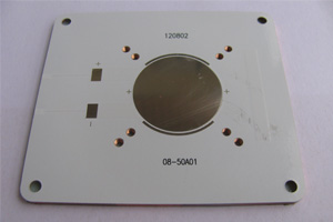 Silver plated copper substrate