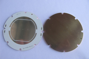 Silver plated copper substrate