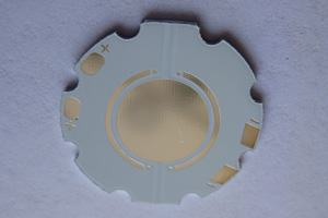 Silver plated copper substrate
