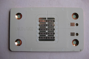 Silver plated copper substrate