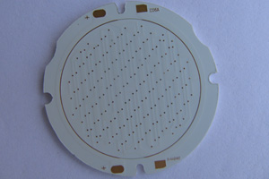 Gold plated aluminum substrate