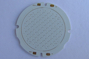 Gold plated aluminum substrate