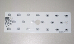 Silver plated aluminum substrate