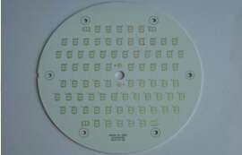 Silver plated aluminum substrate