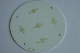 Silver plated aluminum substrate