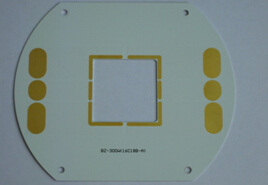 Silver plated aluminum substrate