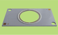 Mirror silver aluminum substrate